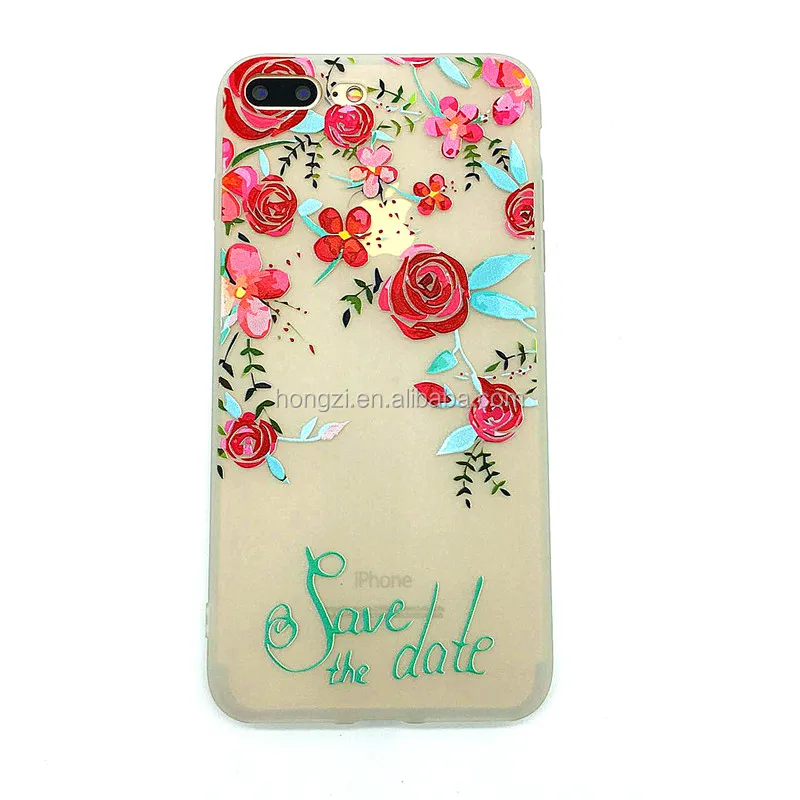 

Vintage Rose Flower Daisy Silicone Case for iPhone 7 6s 8 cover Soft tpu Phone Cases Back Cover For iPhone x xs max Plus coque