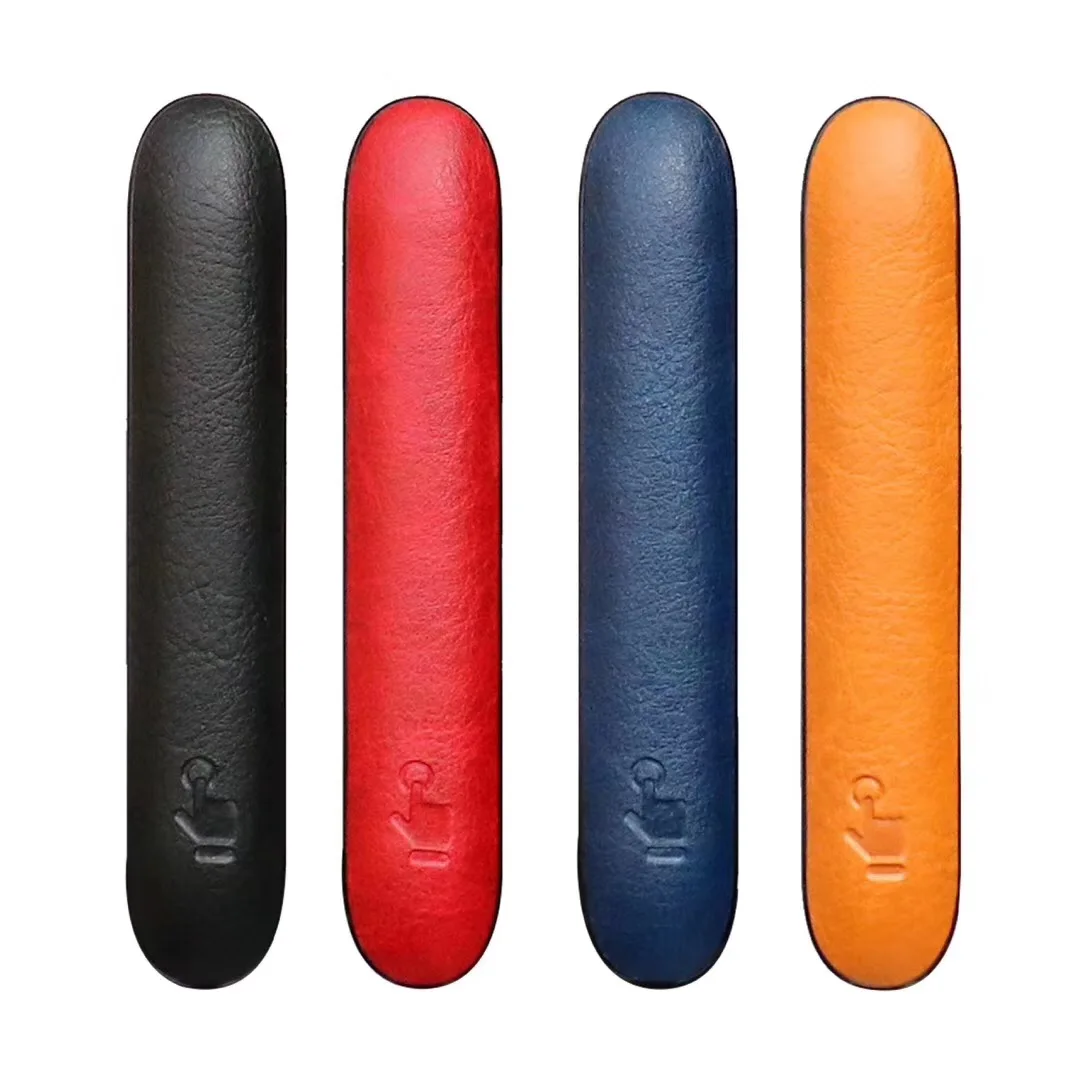 

smokefree PU leather door cover for use with IQOS3.0, Black,blue ,brown ,red