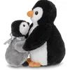 Custom Realistic Stuffed Penguin Plush Toys Cute Penguin Stuffed Animal with Baby