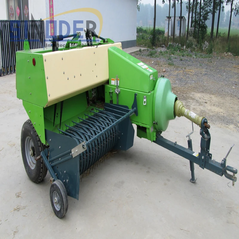 Hay Bale Wrapping Machine Bale Compress Baler Machine Pet Pack Hay
