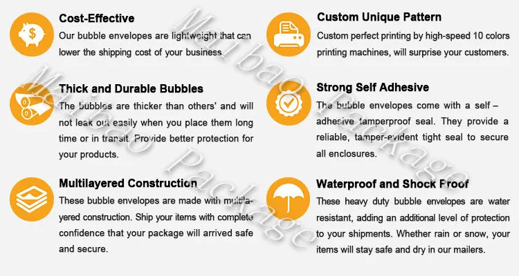 Bubble Mailing Bag Padded Envelope/Metallic Bubble Mailer