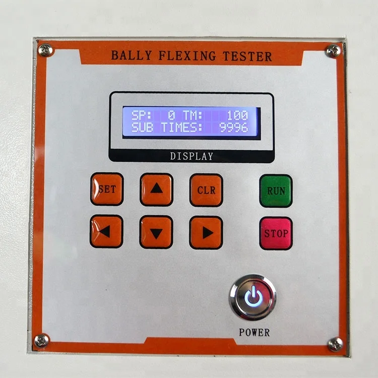 Safety Shoes Flexing Resistance Tester, Leather Bally Flexing Test Machine