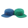 5 panel camp hat cap custom logo design