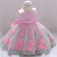 

Little Girls Flower Princess Dresses Party Girls Wedding Dress