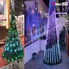 2015 hot sell new white LED Christmas light tree 2.5m crystal effect for Christmas & holiday decoration
