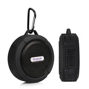 Portable C6 Bluetooth Wireless Speaker Suction Cup