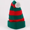 Green and Red strip hat for Christmas day