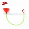 single beer bong funnel with valve clear tube ( FDA Approved)
