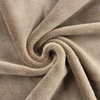 Plain Dyed One Side Brushed 4 Way Stretch Spandex Super Soft Velvet Garment Lining Fabric For Winter