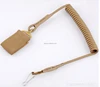 Elastic Anti-lost Tactical Stretching Rope Key Hanging Retractable Buckle