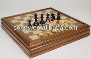 Attractive Deluxe Multi-functional Chess Backgammon Indoor Games For Kids Birthday Parties