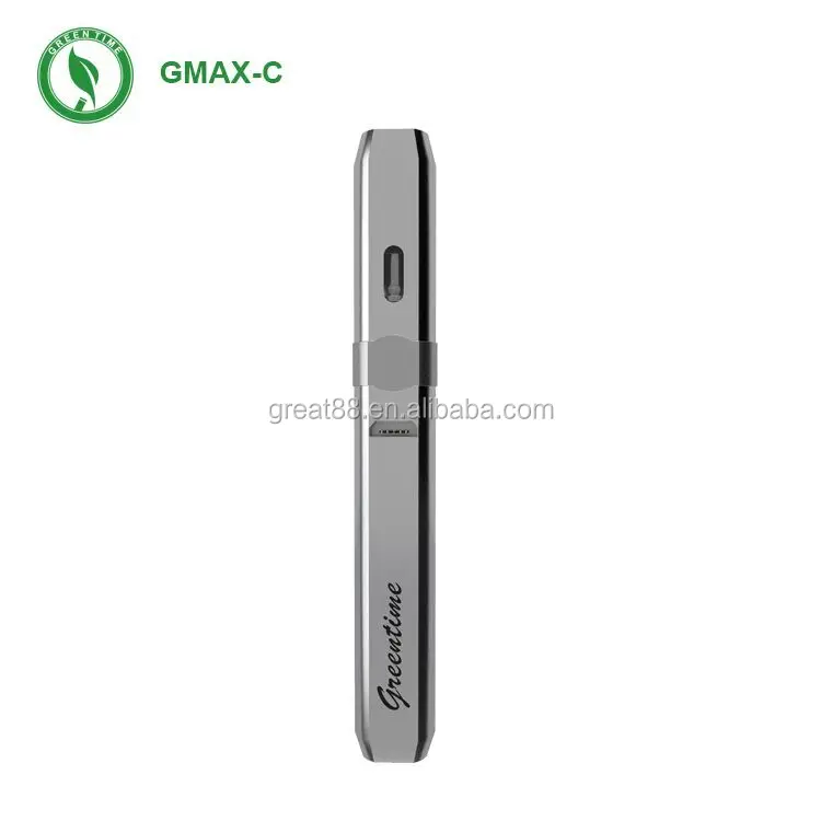 

2019 Most popular 1ml empty disposable vape pens for cbd thick oil, White/black/gold (oem)