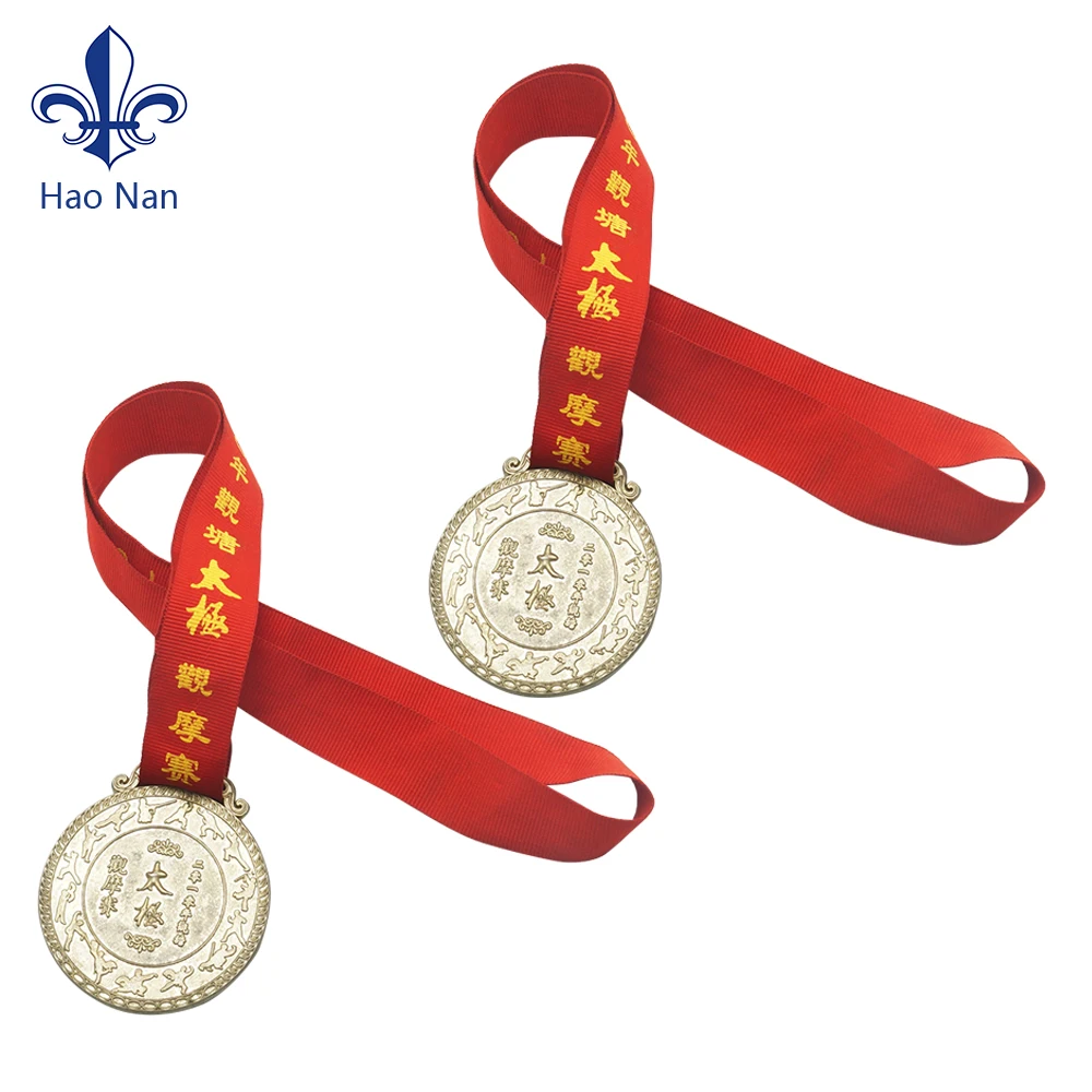 定制设计金属奖章丝带脖子绳索不同的国家公司挂绳