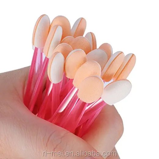 Disposable Double Side Sponge Tip Applicators Eyeshadow Foam Applicator