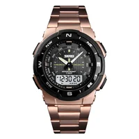 

SKMEI 1370 fashion sport clock analog digital watch waterproof metal wrist watches relogio masculino