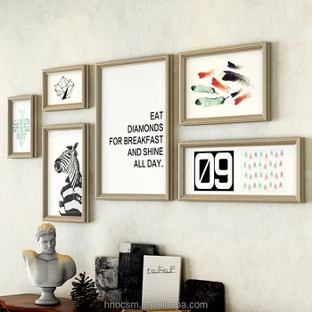 Simple Style Wall Photo Frame Suit Lovely Party Wedding Decorative