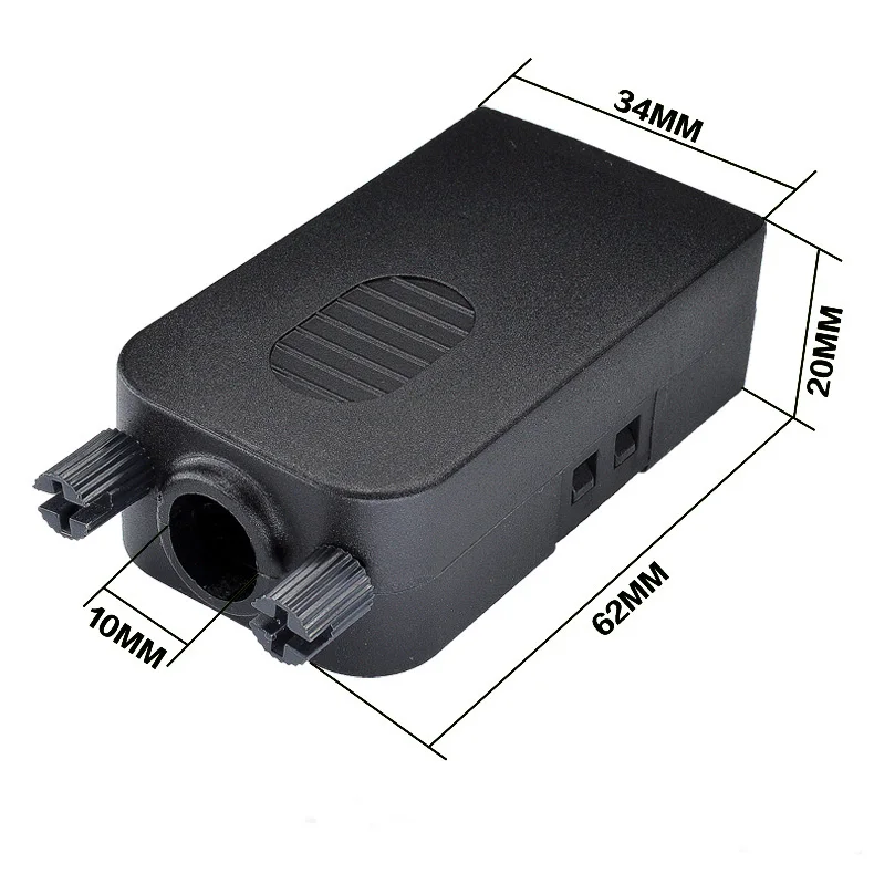 VGA connector weld-free change-over head db15 three-row male head female head with shell 15-pin display connector