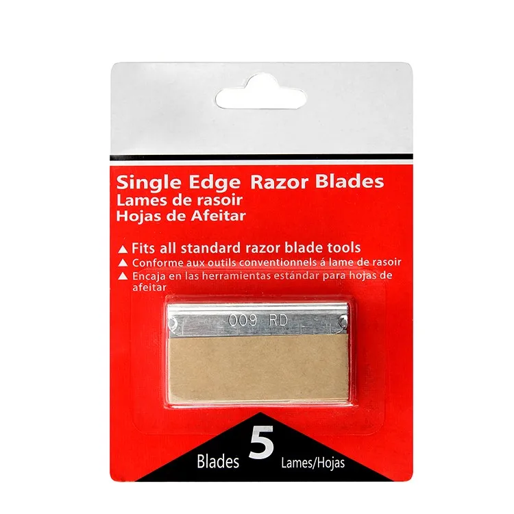 100pc Packed Box Cutter Replacement Blade Single Edge Razor Blades