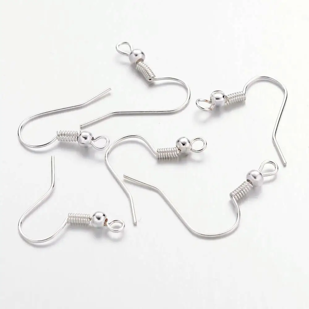 

Pandahall 20mm Making Silver Jewellery Iron Earring Hooks