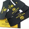 customized brand logo washing woven tags label for clothing