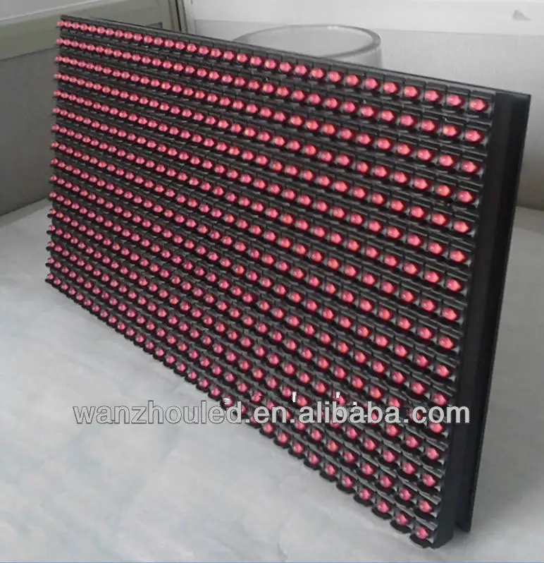 led display module p10 red blue yellow