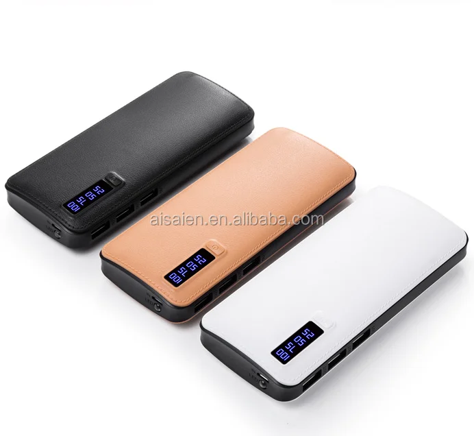 

custom logo 18650 powerbank 20000mah 3 usb port power bank, N/a