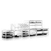 Jewelry & Cosmetic plastic cosmetic organizer professional makeup storage makeup vanity box
