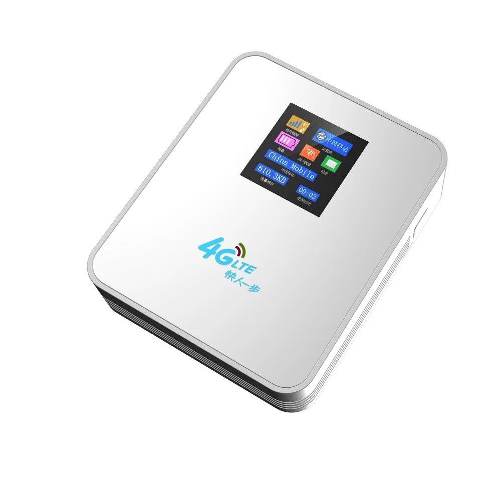 Marvell 150mbps Wireless 3g / 4g Lte Mifis Modem Router With Sim Card Power Bank Buy 4g Router