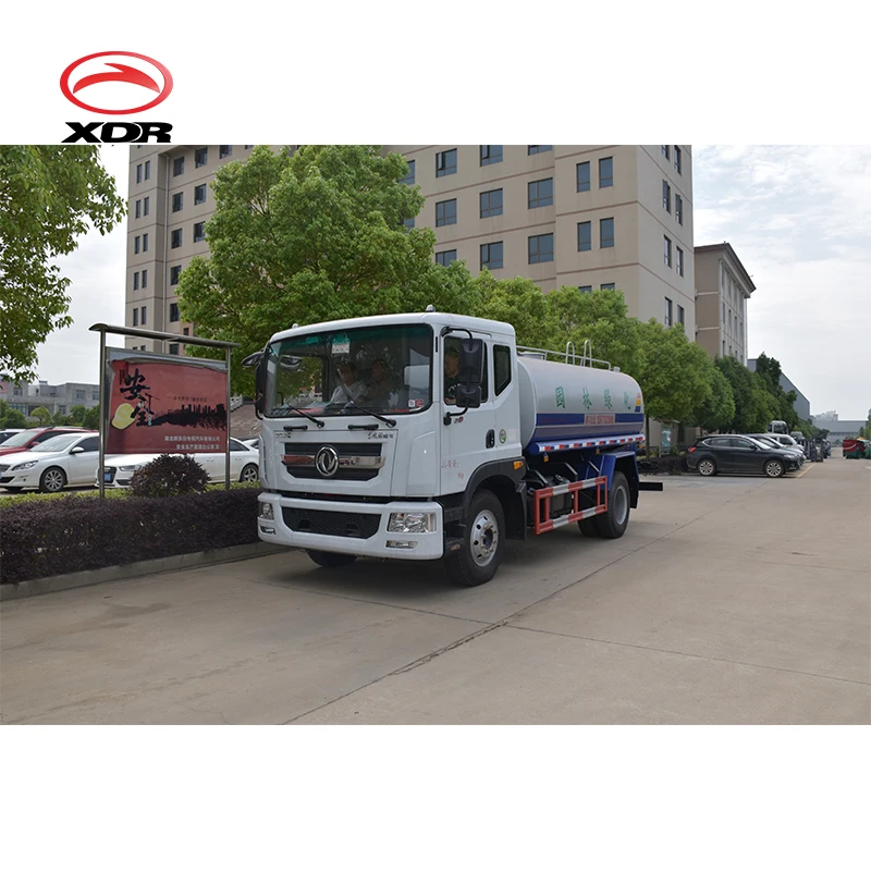 
Dongfeng 4x2 Diesel Type 10000 Liters Stainless Steel Water Tank Truck 