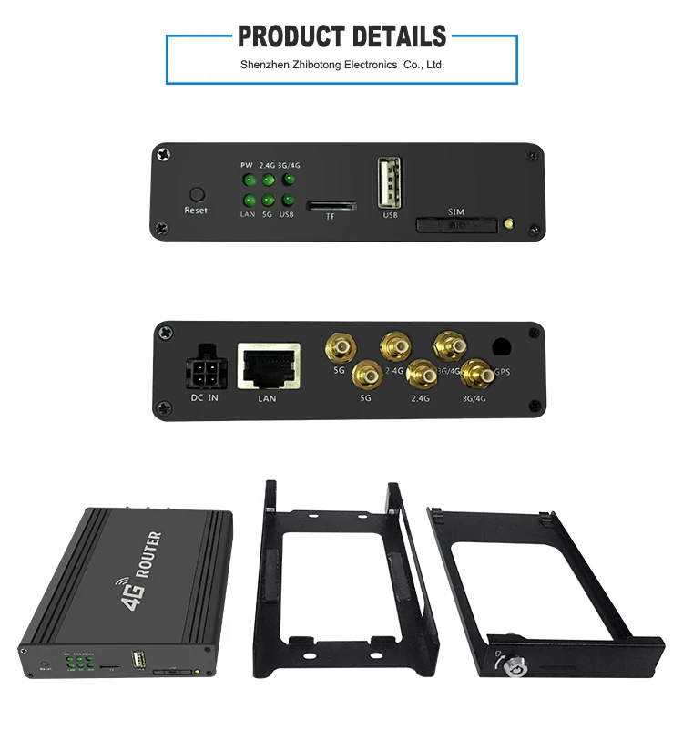 4g lte bus wifi router mt7620a openwrt with sim card slot oem router 