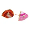 Wholesale High Quality Home Decor Natural Furnishing Articles Red Agate Slices
