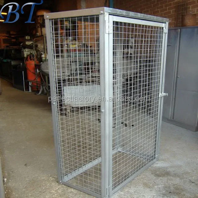 
Folding steel stackable storage cage/gas bottle storage cage (manufacturer) 