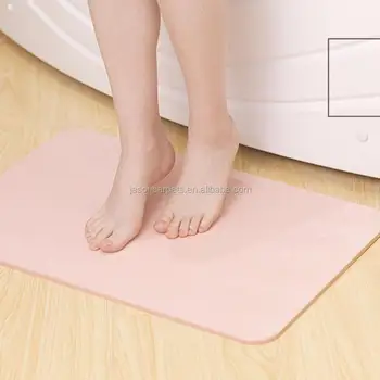 thin bath mat