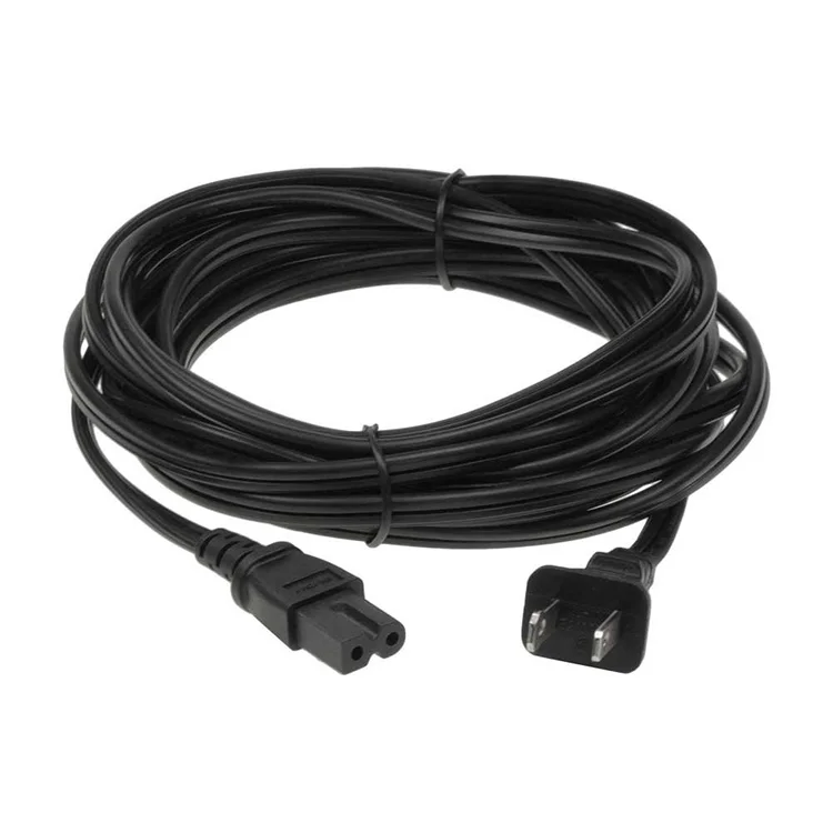 Polarized Ac Power Cord 2 Prong Figure 8 For Tv Printer Laptop 110v