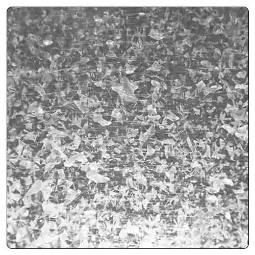 minimized spangle coating