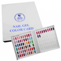 

120 colors 216 colors 308 colors nail gel polish color display book