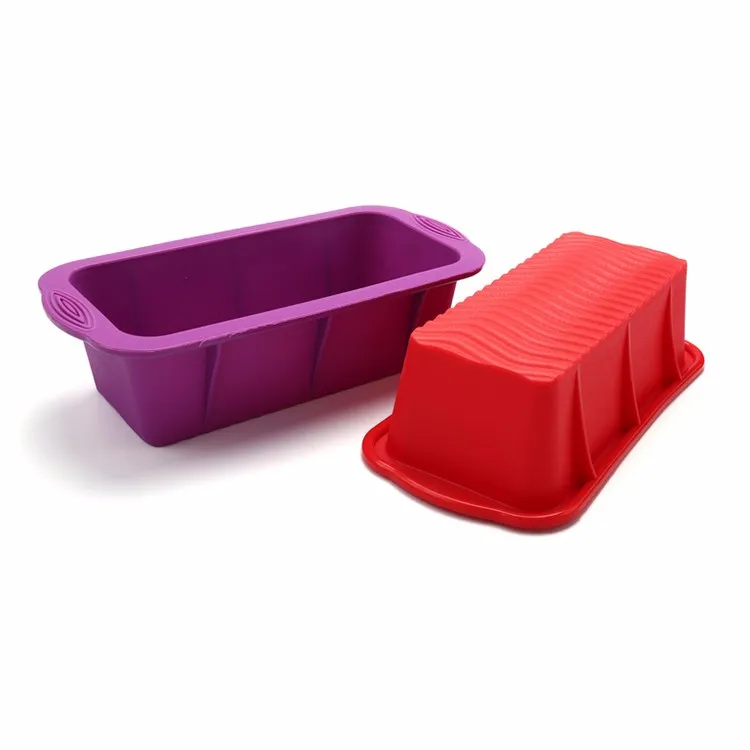 Rectangle Loaf Toast Silicone Pastry Bread Baking Mold Buy Silicone