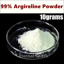10grams 99% Argireline Areginine Powder High quality Cosmetic Ingredient Acetyl Hexapeptide-8 Anti Aging Ageless Skin Care