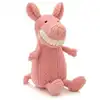 2019 new plush toy dog frog crocodile pig fox custom smile big teeth doll