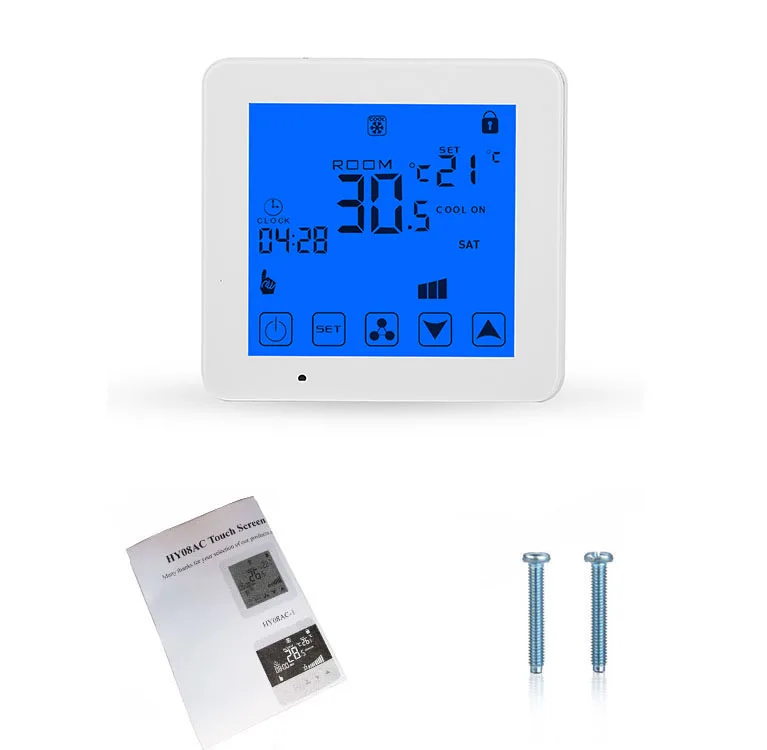 Digital Room Programmable Central Air Conditioning Fcu Thermostats For Hvac System Buy Central