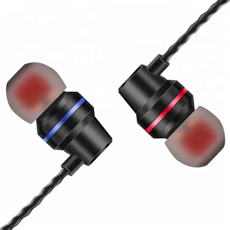 

Stock black headphone wired stereo headphone earphone for iPhone and samsung