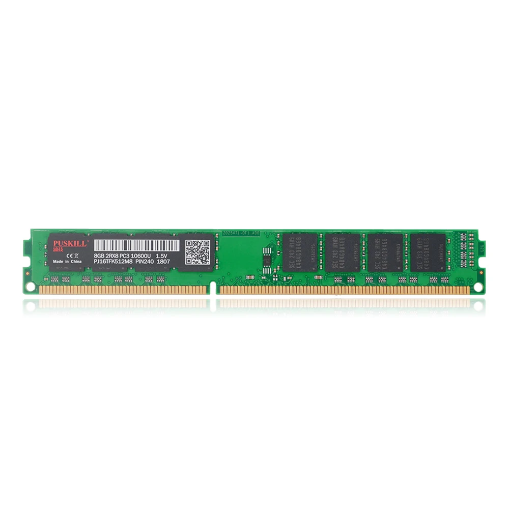 

PUSKILL low voltage 1.35v ddr3 8gb 1333mhz desktop ram