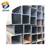 S235JR Pre / hot dipped Galvanized Welded Rectangular / Square Steel Hollow Section/ Ms black steel pipe tube