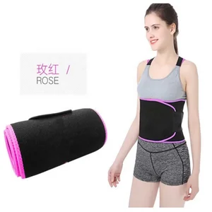 Custom Services Breathable Gym Fitness waist training belt Sweat Premium Waist Trimmer