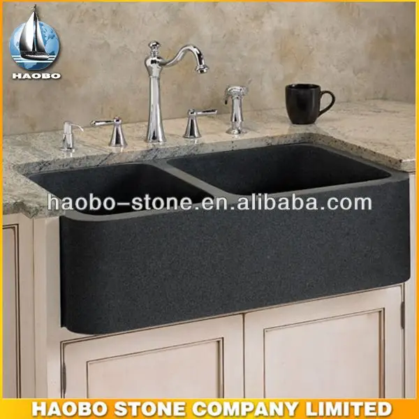 Haobo China Wholesale Black Granite Stone Used Kitchen ...