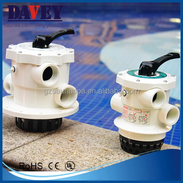 

swimming pool 1.5 inch or 2inch top mounted multi port sand filter valve 1.5",Wholesale Price, Black