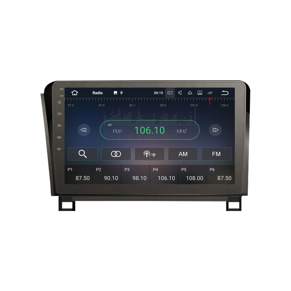 10.1 Inch Touch Screen Car Radio Gps For Toyota Tundra 2007-2013 With