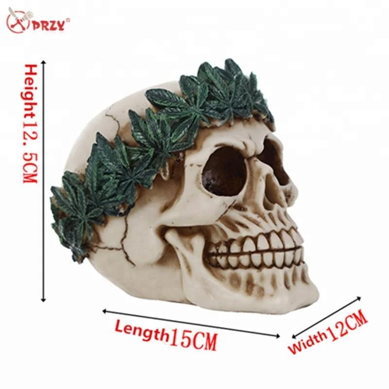 Peace-resin-head-Sketelon-molds-Skull-Candle.jpg