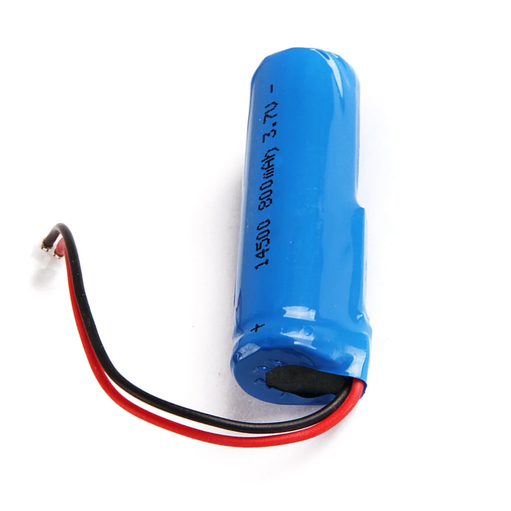 Li-ion Battery 14500 3.7v Rechargeable Battery With Pcb Wire And ...