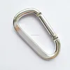 Customized Logo Colors D ring shaped and o ring Aluminum Carabiner